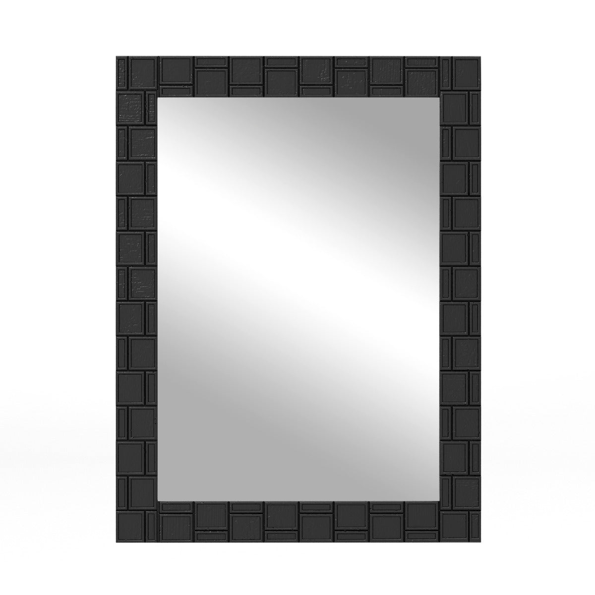 Espelho de Parede – 80x60cm – Madeira de Borracha – MDF