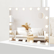 Espelho de Tocador Iluminado – 65 x 14 x 52,5 cm – Branco
