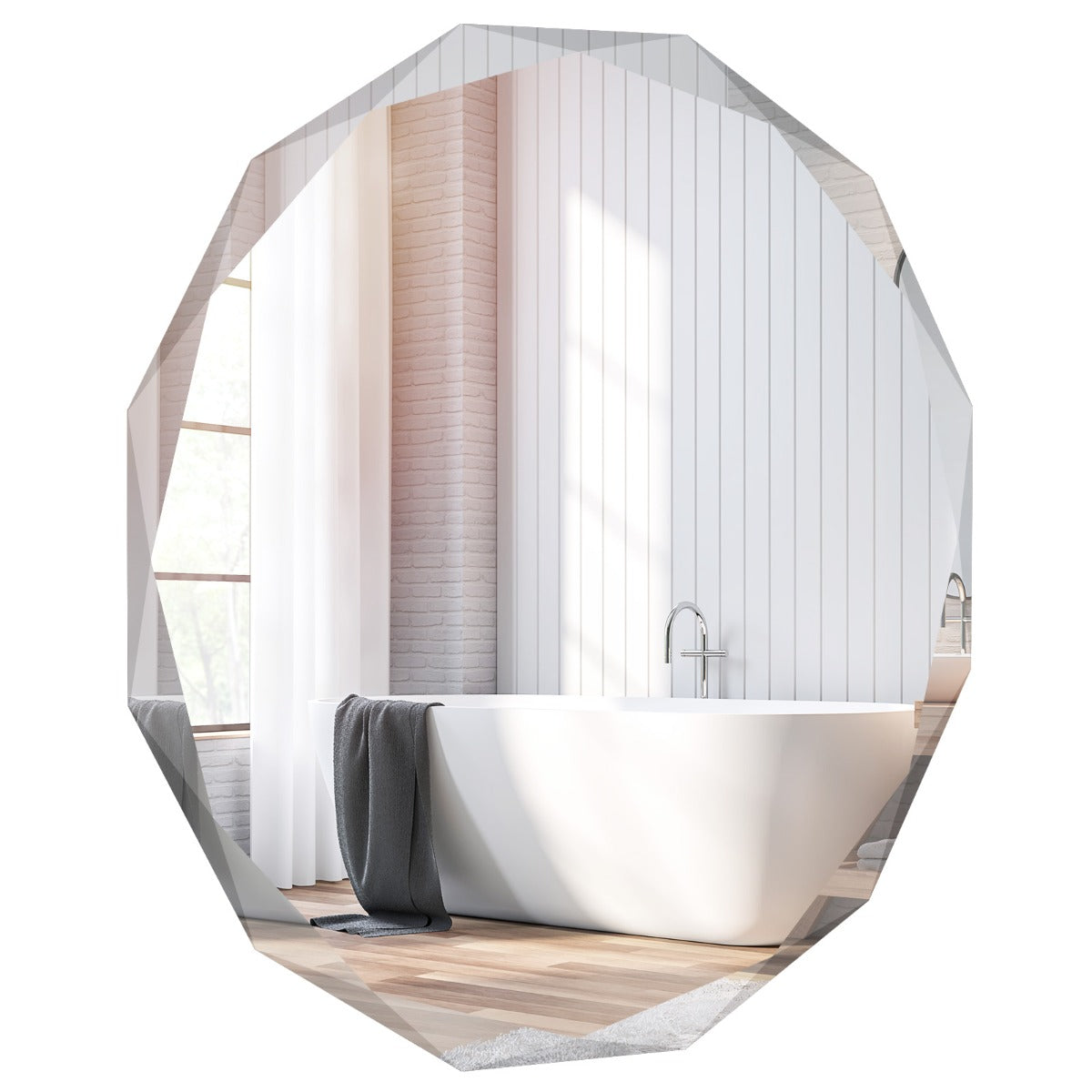 Espelho de Parede – 76 cm – Vidro