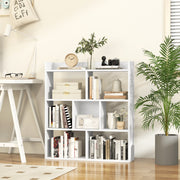 Estante Aberta de Madeira – 7 Cubos – Branco