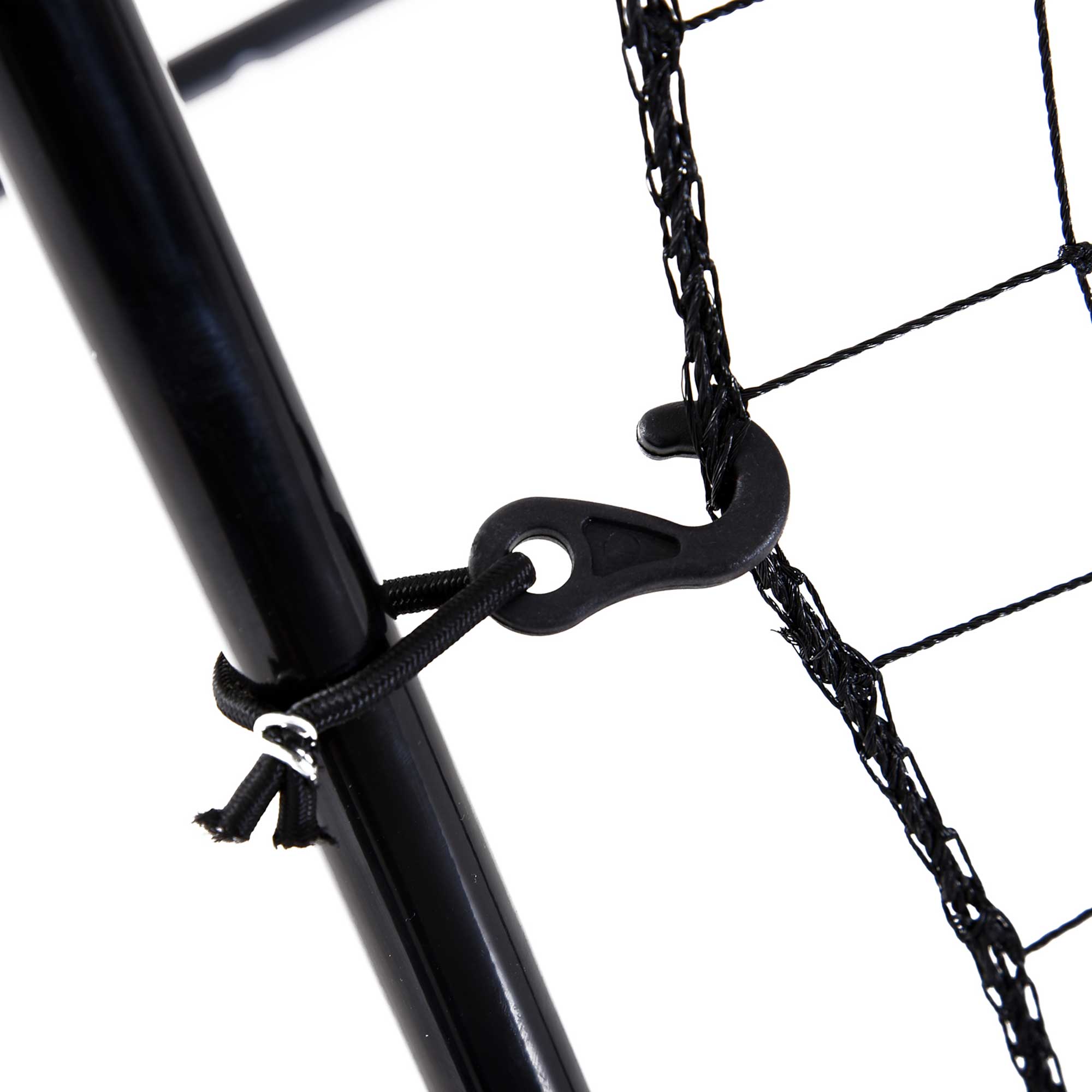 Rede de Treino de Beisebol e Softbol – 123x90x174 cm – Preto – Malha PE e metal