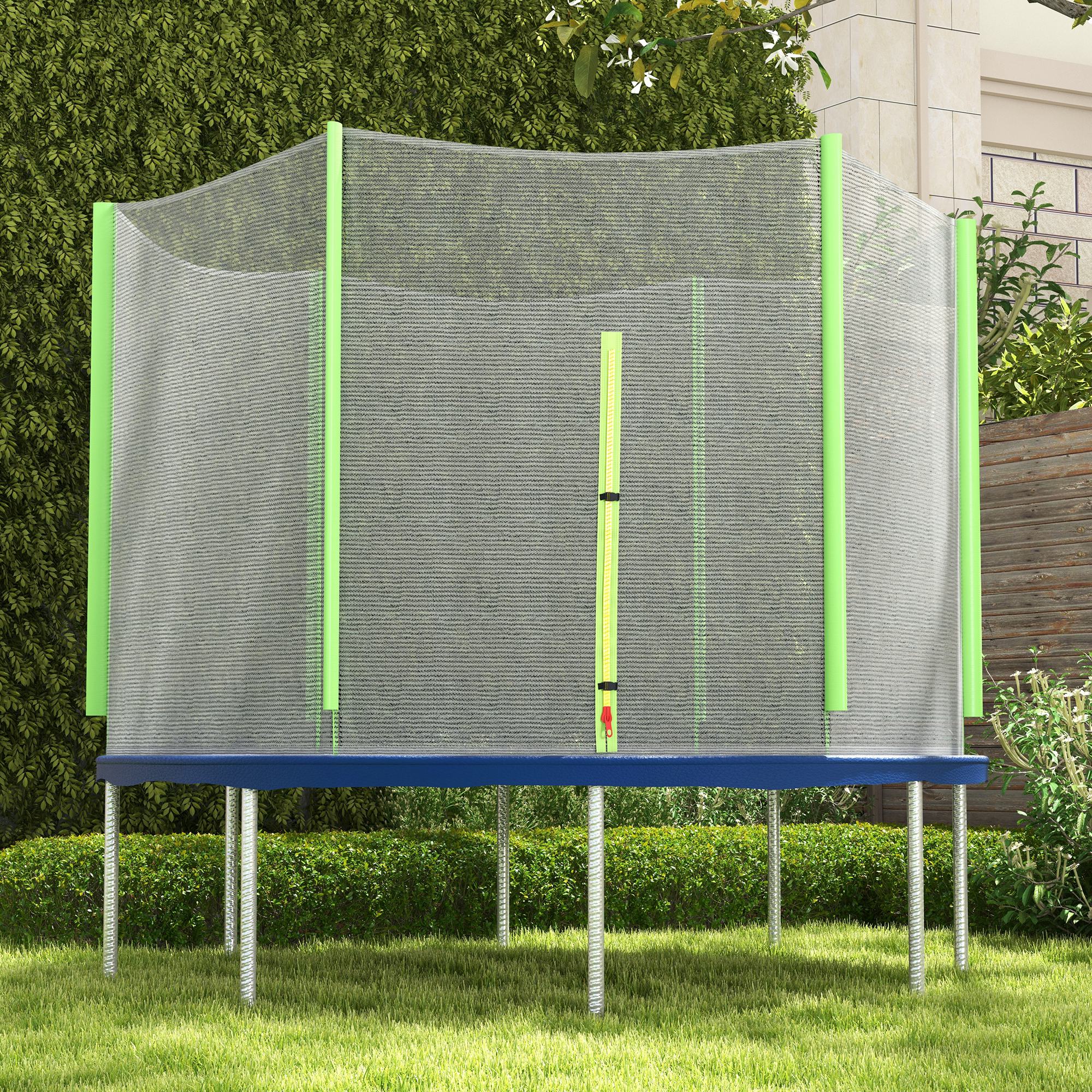 Rede de Segurança para Trampolim Ø305x180 cm Verde