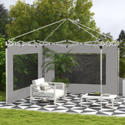 Paredes Laterais para Tenda 295x195 cm Cinzento