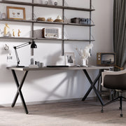 Pés de Mesa em Aço – 80x72 cm – Preto