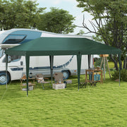 Tenda para Festas 6x3 m Verde - Estrutura Aço Anti-UV
