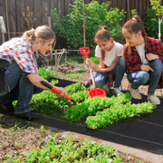 Malha Geotêxtil Anti-Ervas 2x25 m - Cor Preta