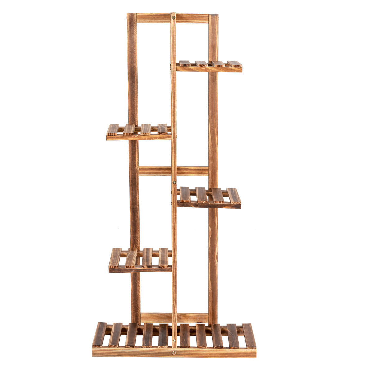 Estante de Madeira para Plantas – 50 x 21 x 103 cm – Marrom