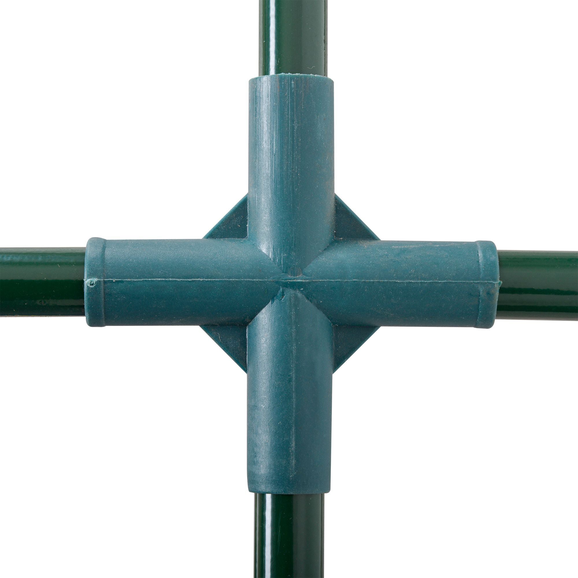 Estufa de Jardim – 200x100x80 cm – Verde – Aço