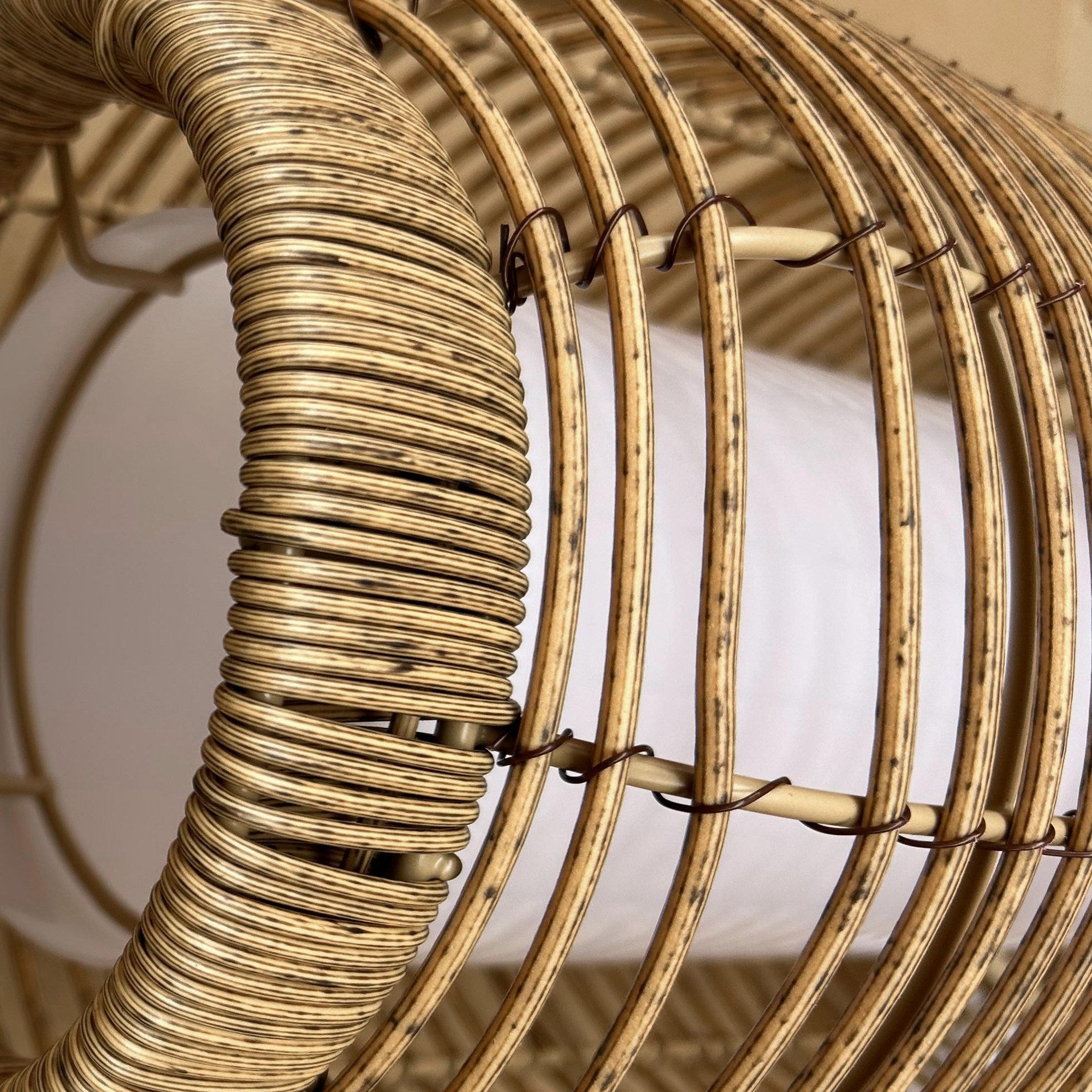 Lanterna Solar Decorativa de Exterior Ø18x37 cm Cor de Areia