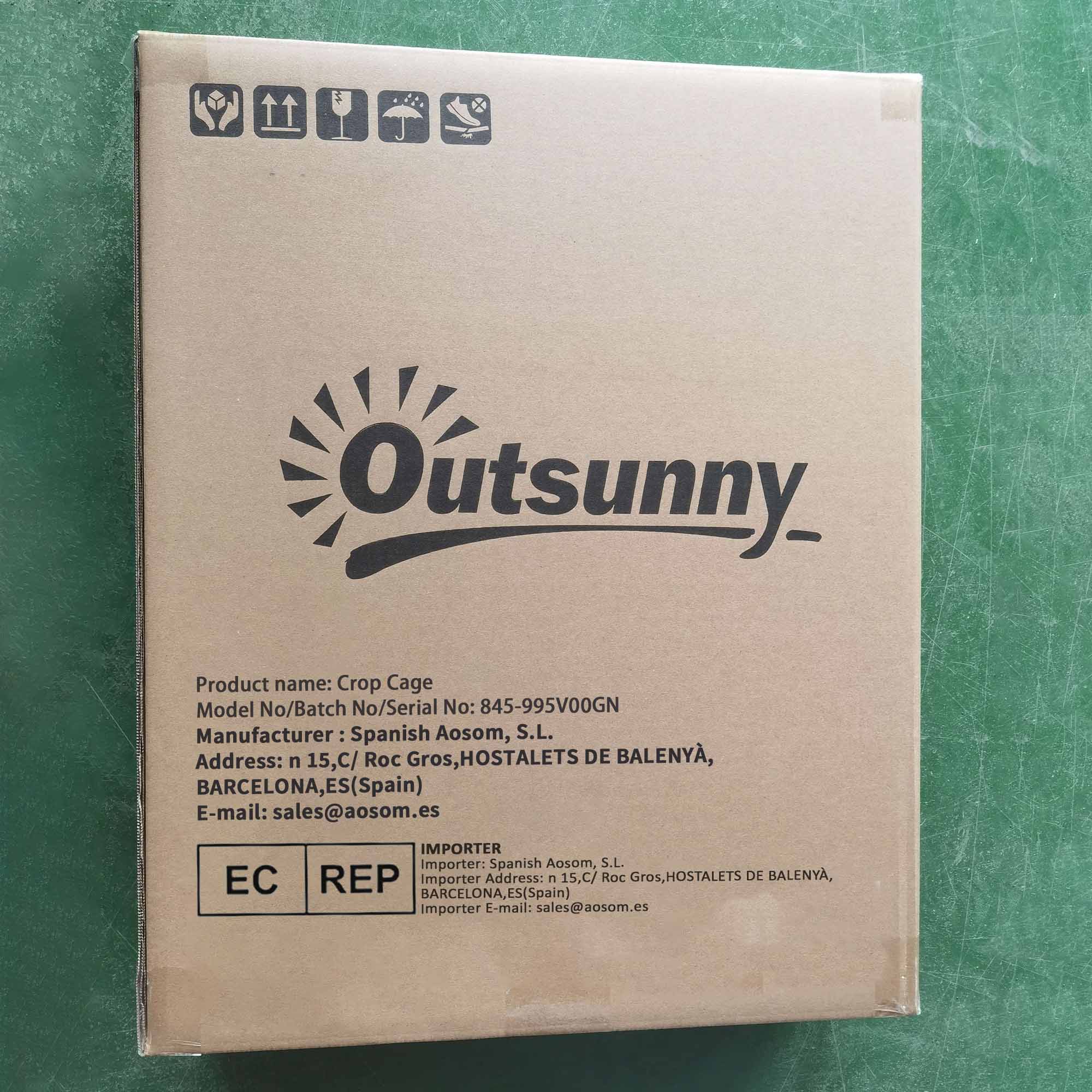 Estufa de Jardim Verde 300x100x150 cm - Proteção para Plantas