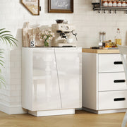 Aparador – 70x40x88 cm – Branco – Melamina de madeira