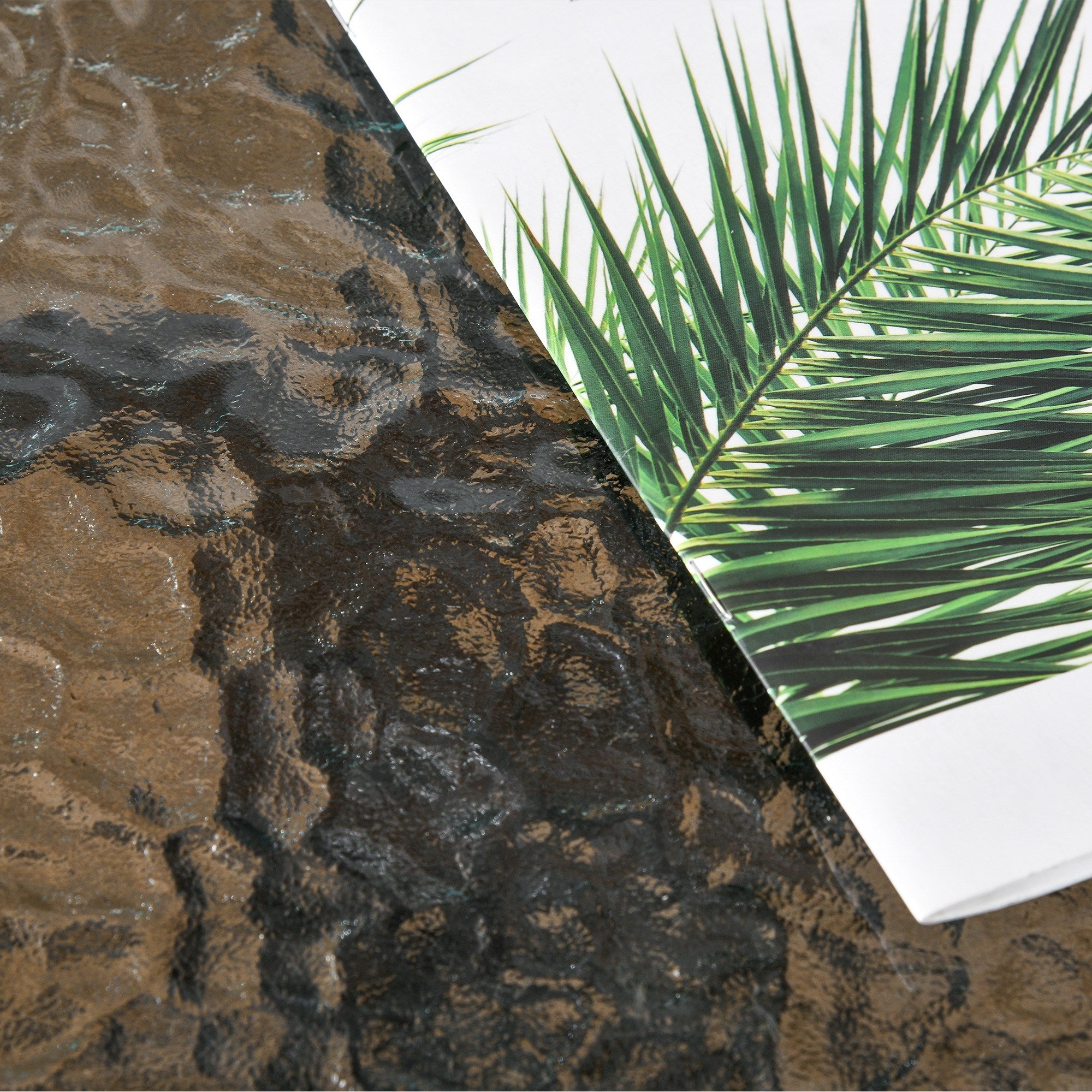 Conjunto de 3 Peças de Vime para Jardim - 56x58x72,5 cm - Marrom