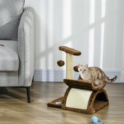 Arranhador para Gatos Pequeno 40x30x43 cm - Cor Marrom