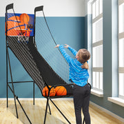 Jogo de Basquetebol Portátil Dobrável – Estrutura em Aço – Tecido Oxford