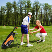 Juego Completo de Palos de Golf para Niños - Naranja