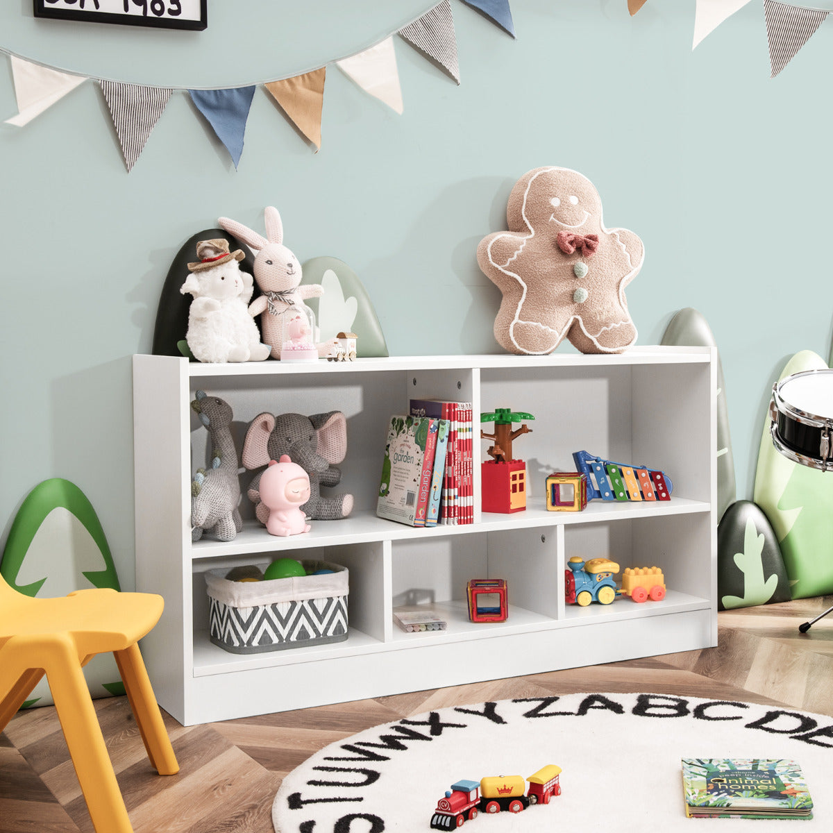 Estante para Crianças – 61,5 cm – Branco – Aglomerado