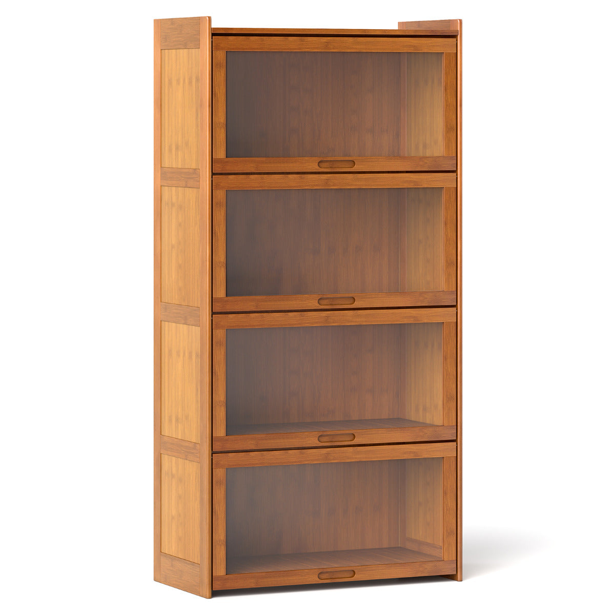Estante de Bambu – 4 Níveis – Castanho