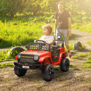 Carro Elétrico Infantil UTV – 95x62,5x65 cm – Vermelho – Plástico e metal