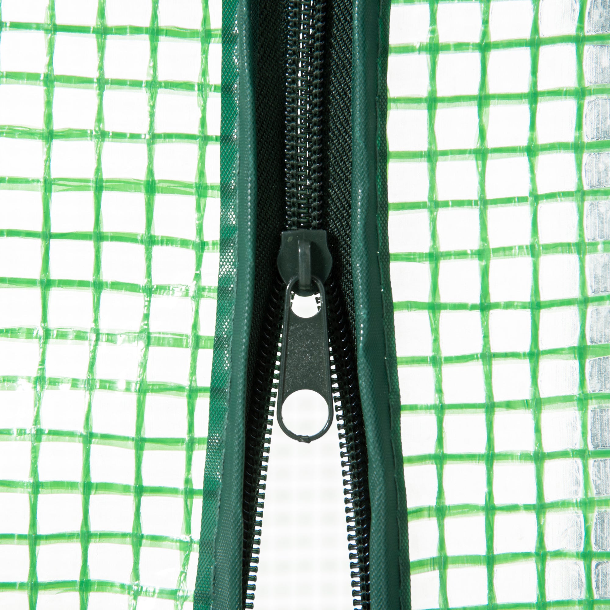 Estufa de Jardim – 80x49x160 cm – Verde – Aço e PE