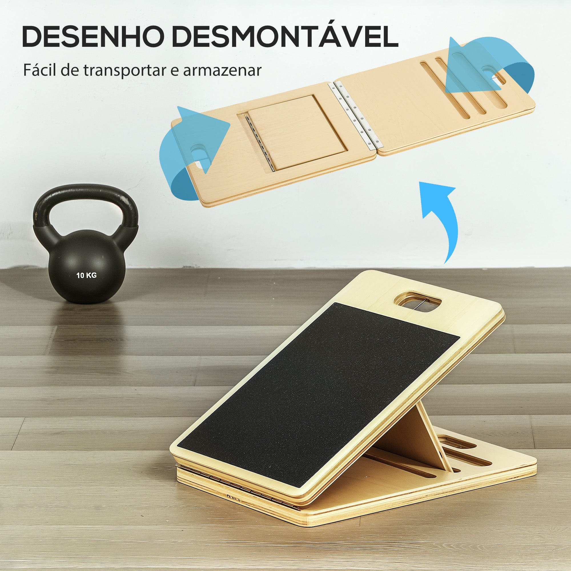 Conjunto de Pilates com 6 Faixas Elásticas Cinzento 90x33x3 cm