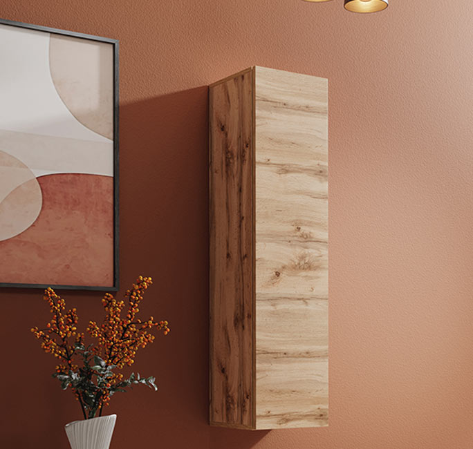 Armário Pendurado – 30x120 – Carvalho – Melamina e MDF