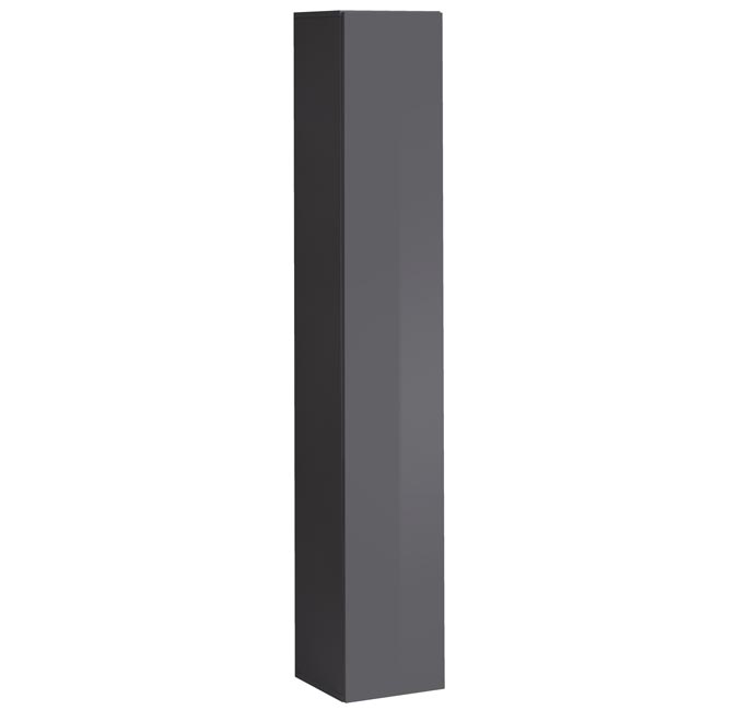 Armário Pendurado – 30x180 – Cinzento – Melamina e MDF