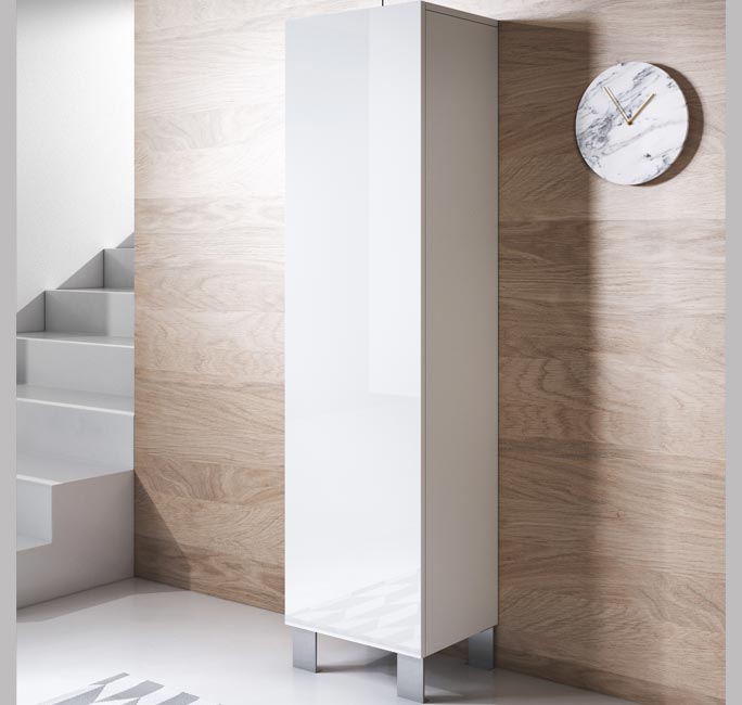 Armário – 40x177cm – Branco – Melamina