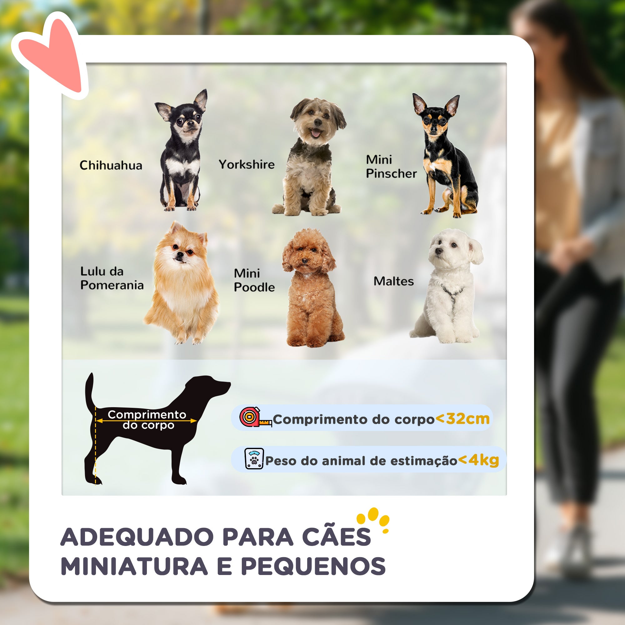 Carrinho para Cães Dobrável Azul 67x45x96 cm