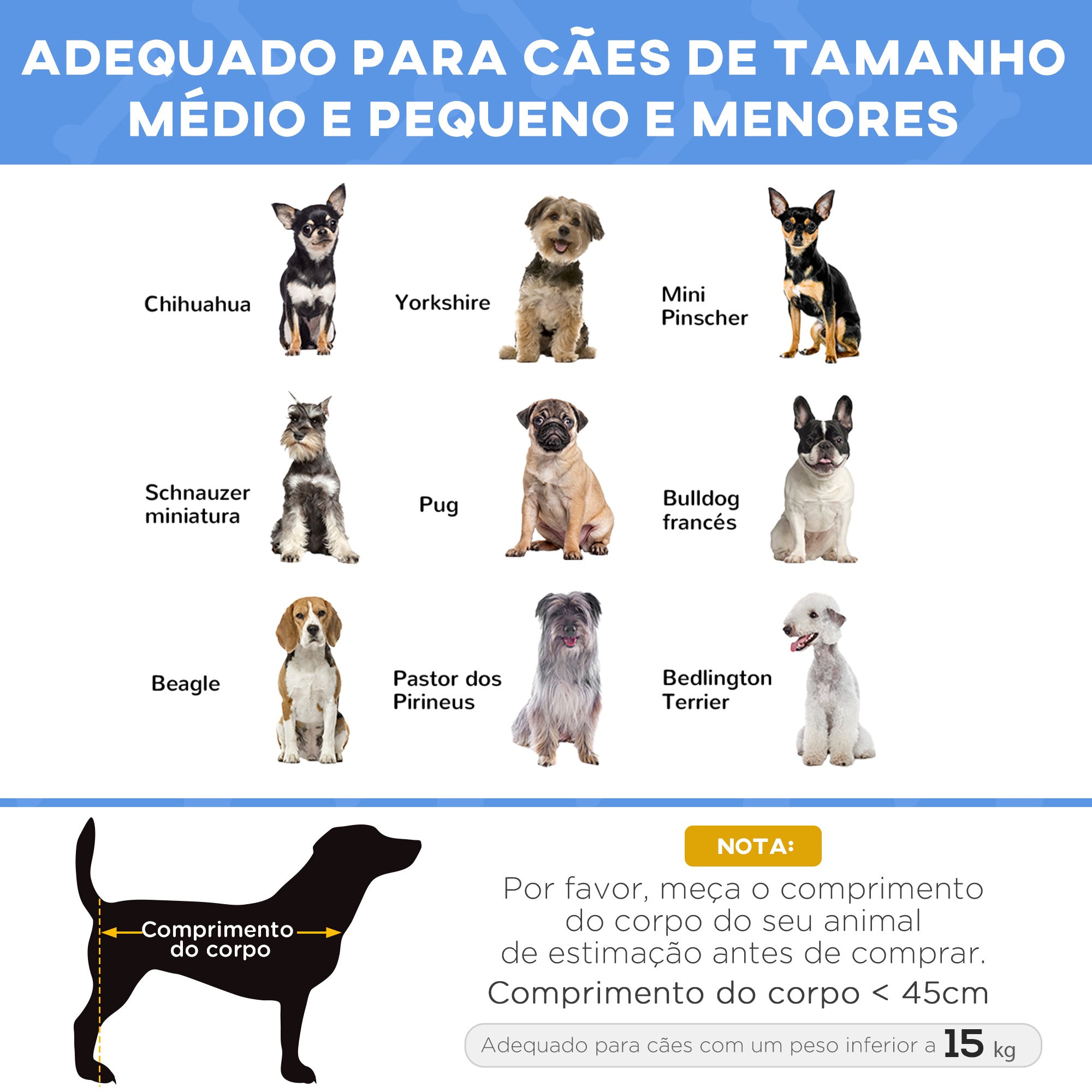 Cama Elevada para Animais de Estimação – 90x50x28cm – Cor Cinza Claro – Madeira de Pinho e Tecido Oxford