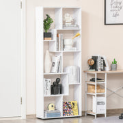 Estante Vertical Moderna – 70x24x178cm – Branco – Painel de partículas
