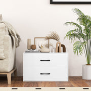 Cómoda Organizadora – 2 Gavetas – Branco – Painéis Engrossados
