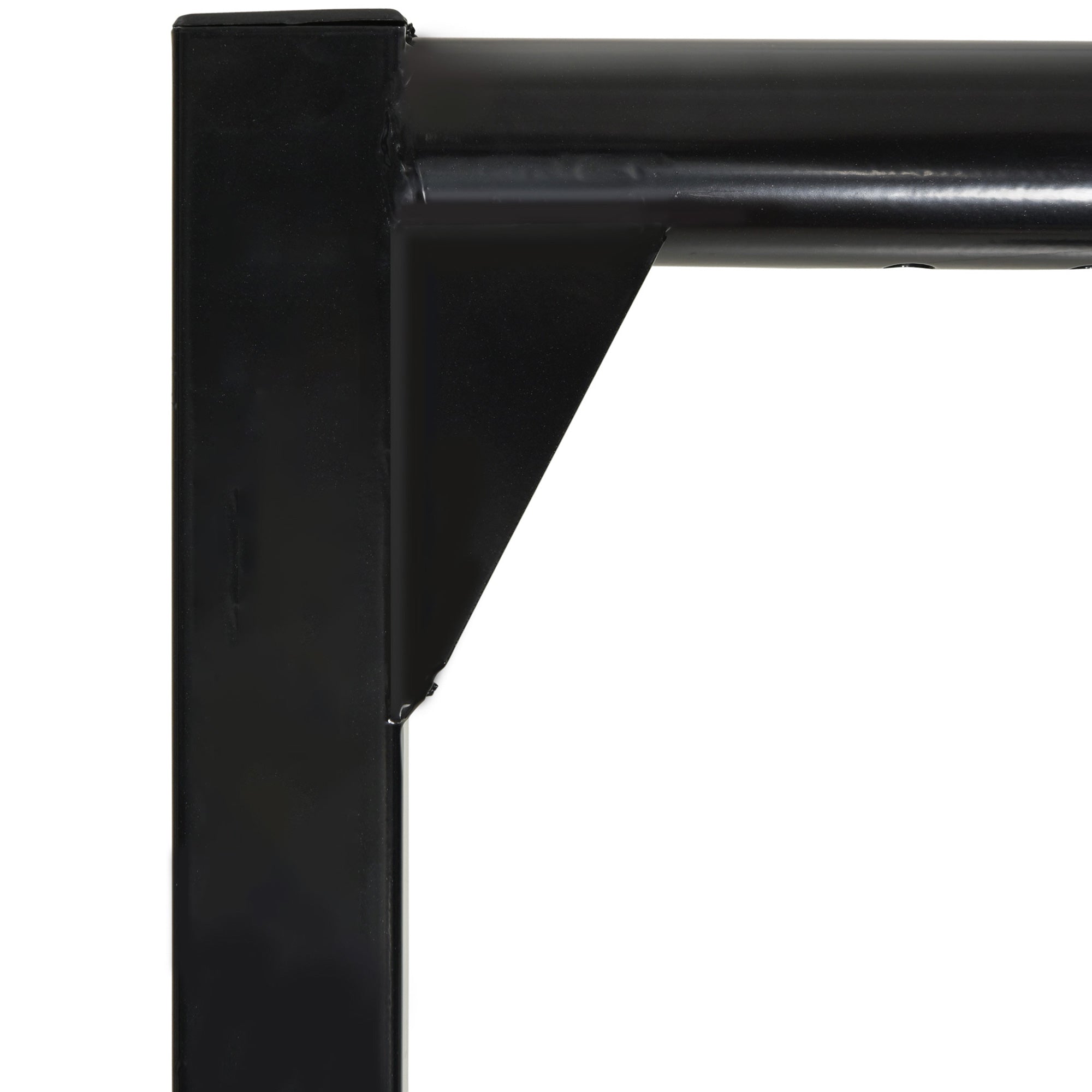 Suporte para Saco de Boxe Regulável Preto 57-81x40x63 cm