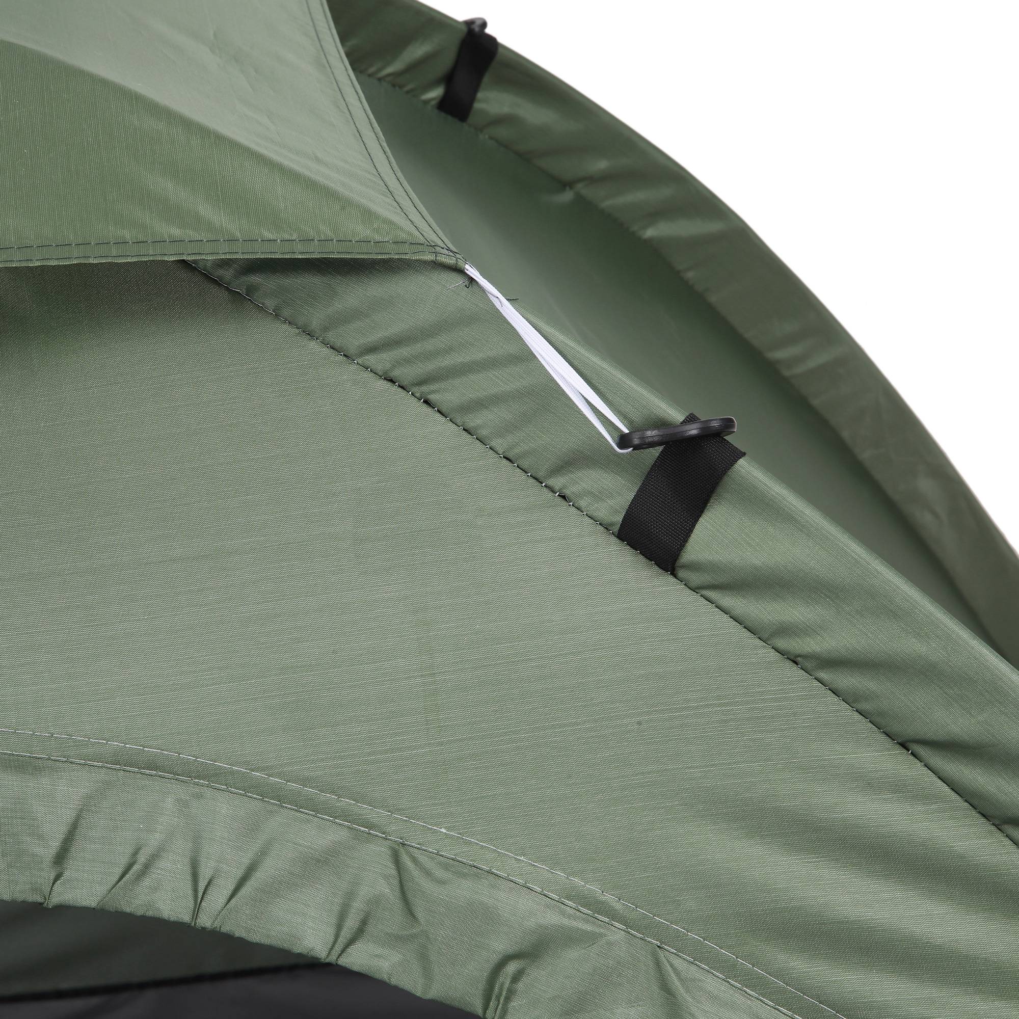 Tenda de Campismo para 2 Pessoas - 206x152x110 cm - Verde