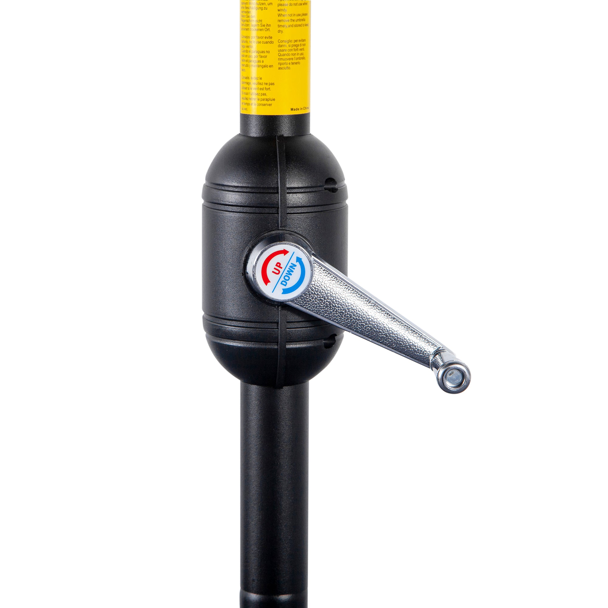 Chapéu de Sol Semicircular 269x138x236cm Cor Creme