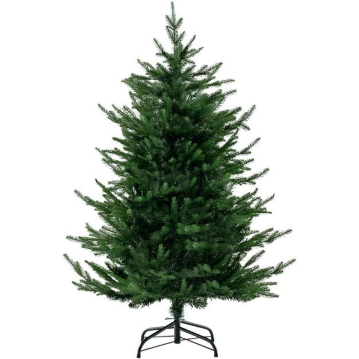 Árvore de Natal Artificial – 136cm – 180 Luzes LED Brancas Quentes – PE e PVC