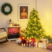 Árvore de Natal Artificial 150/180cm com Luzes LED Multicores e Brancas Quentes 11 Modos de Iluminação - 150cm