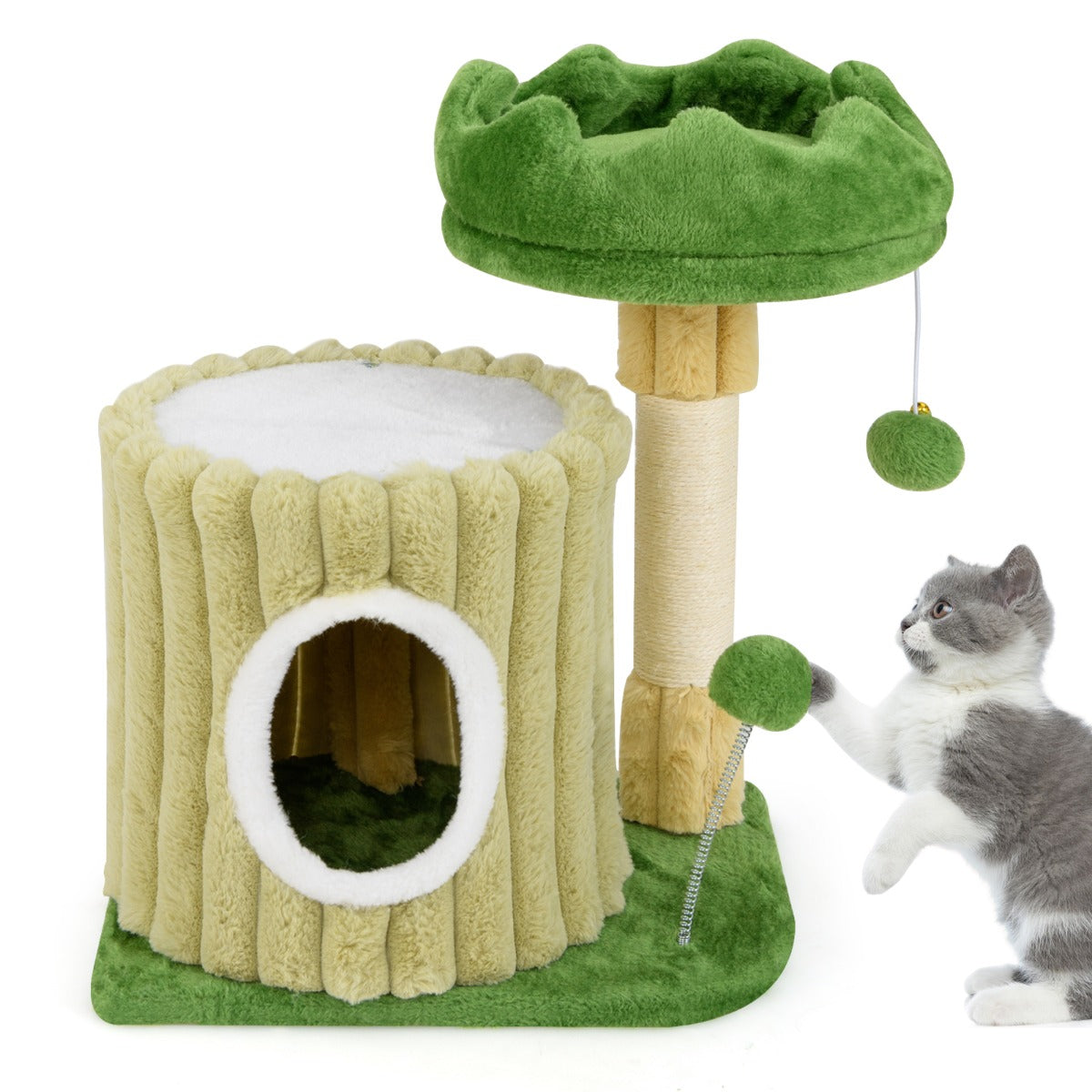 Arranhador para Gatos – Torre Compacta Moderna – Pequenos