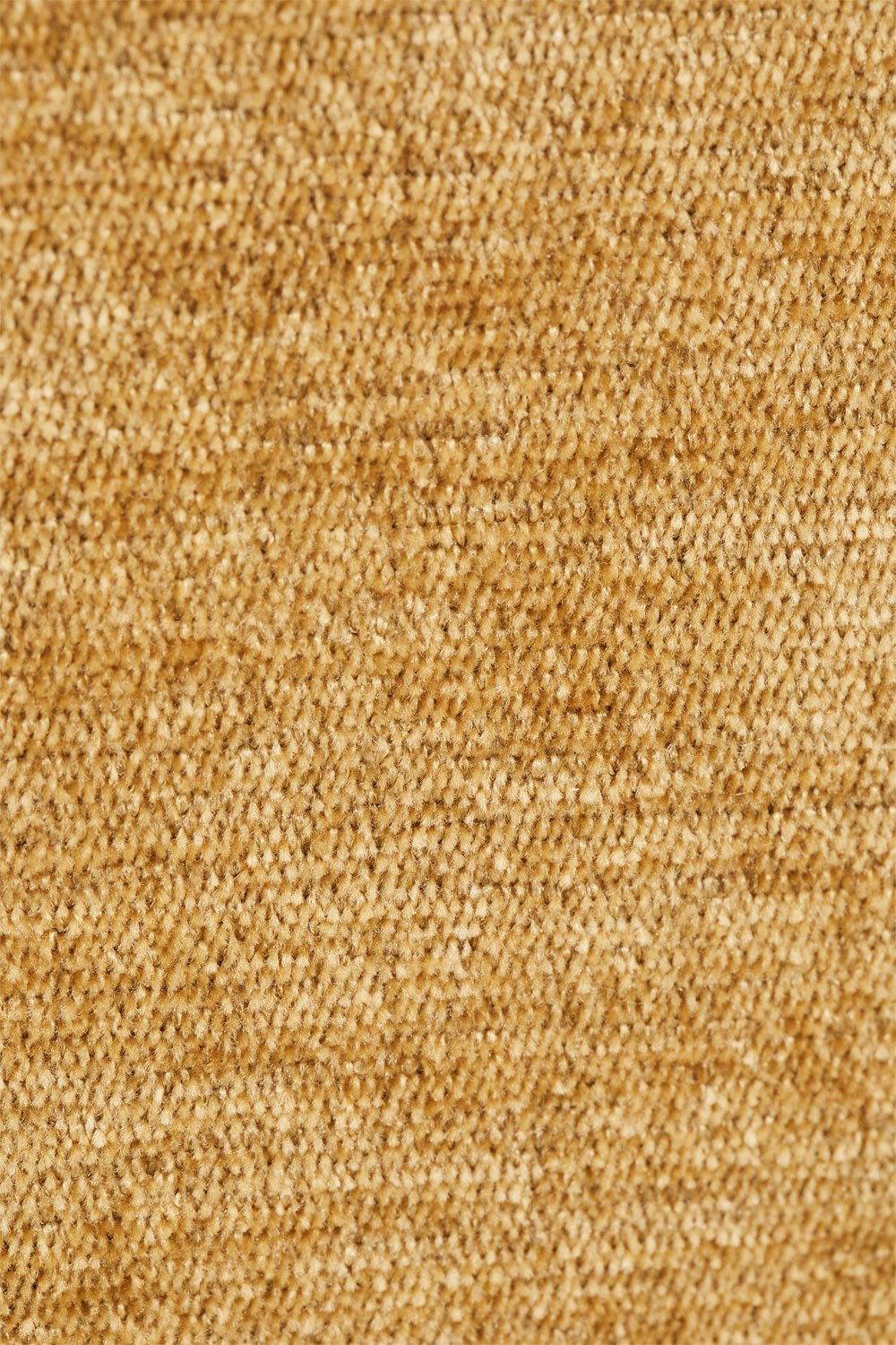 Cadeira de Jantar Giratória – Erica com Braços Estofada - Cor Chenille Mostarda