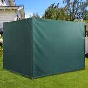 Capa Protetora para Baloiço de Jardim – 215x155x150 cm – Verde – Polietileno e PVC