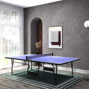 Mesa de Ping Pong Dobrável Profissional 274x152,5x76 cm - Azul