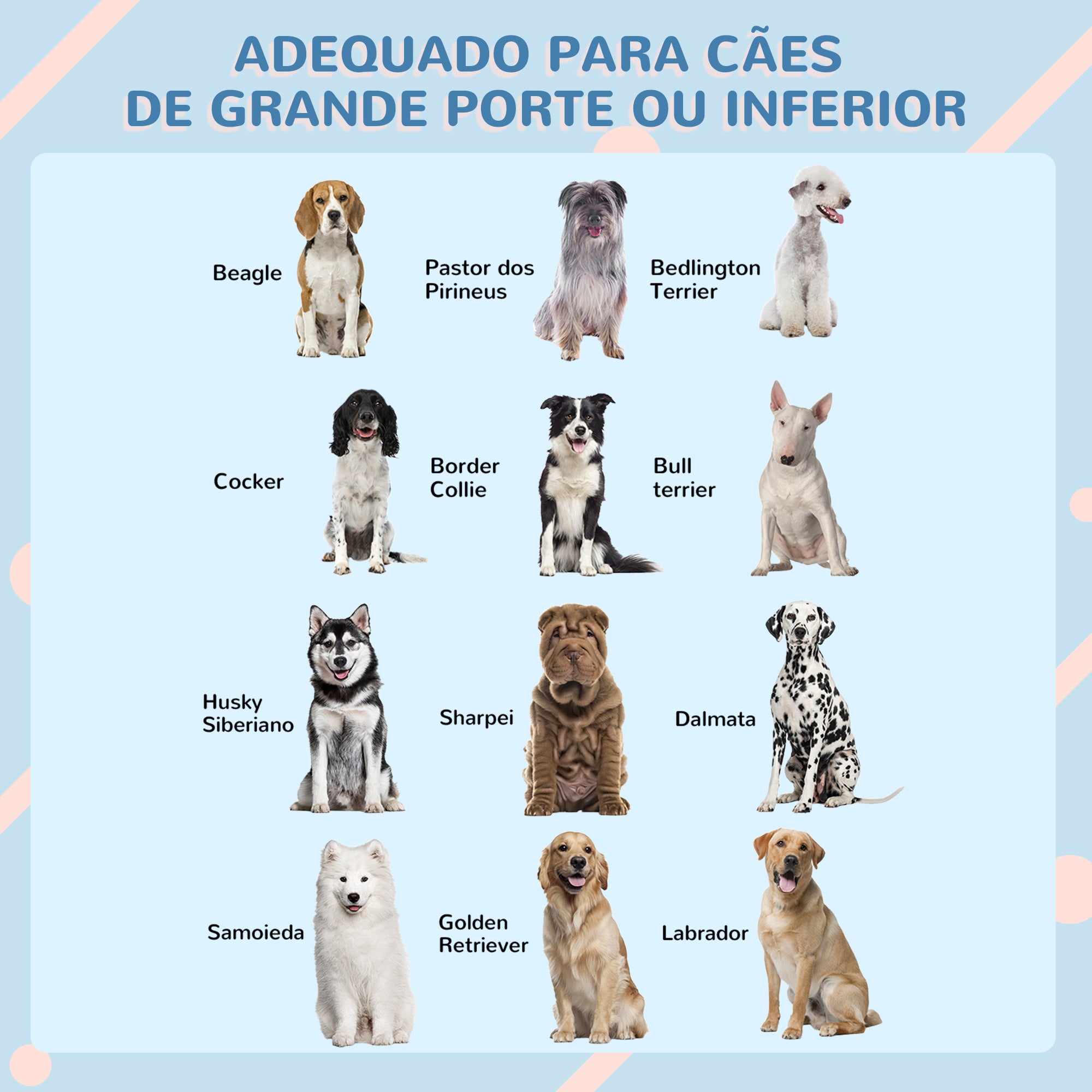 Casa para Cães – 84,2x98,2x82 cm – Cor Cinzento – Plástico