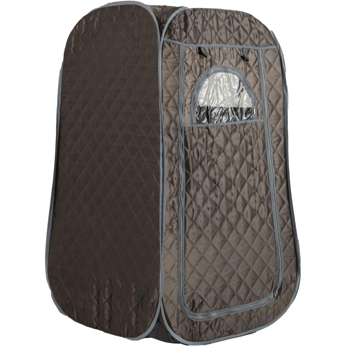 Sauna Pessoal de Vapor – 89 x 89 x 149 cm – Cinzento – Tecido