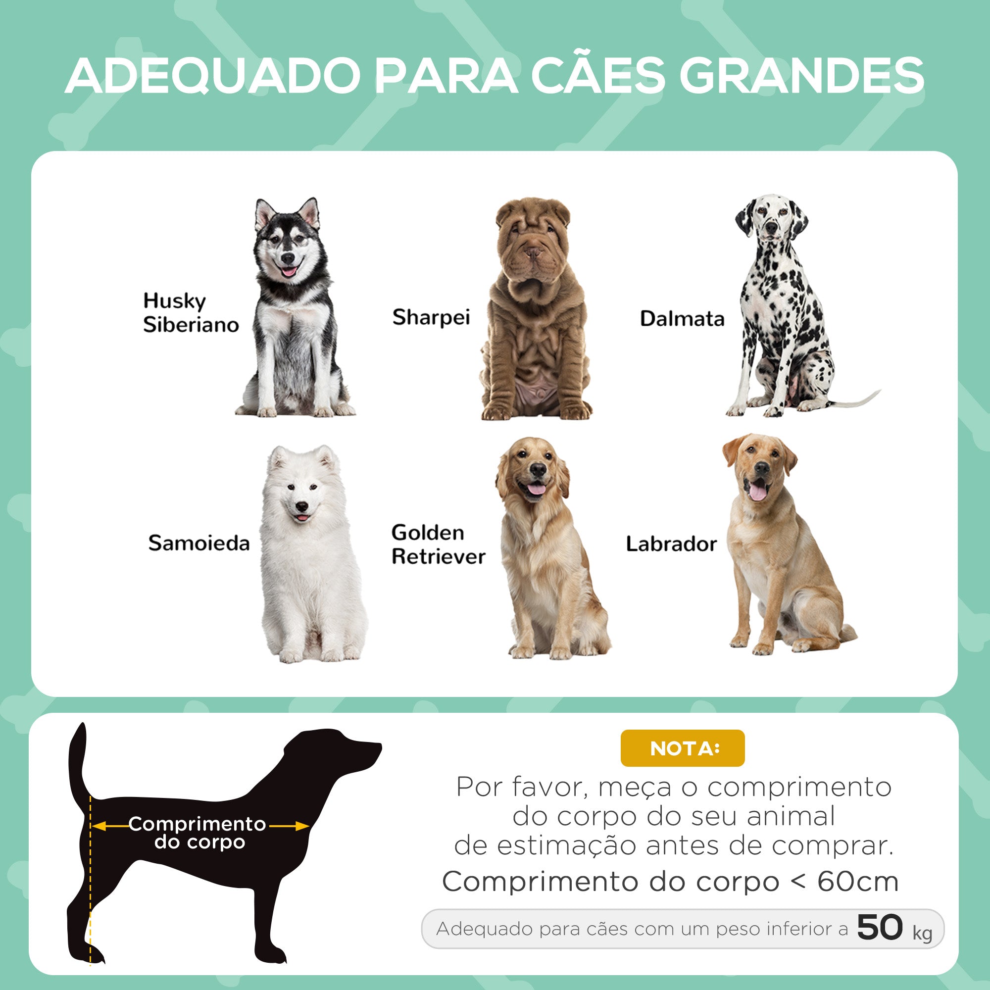 Cama Elevada Portátil para Animais de Estimação 92x76x90 cm - Preto e Cinza