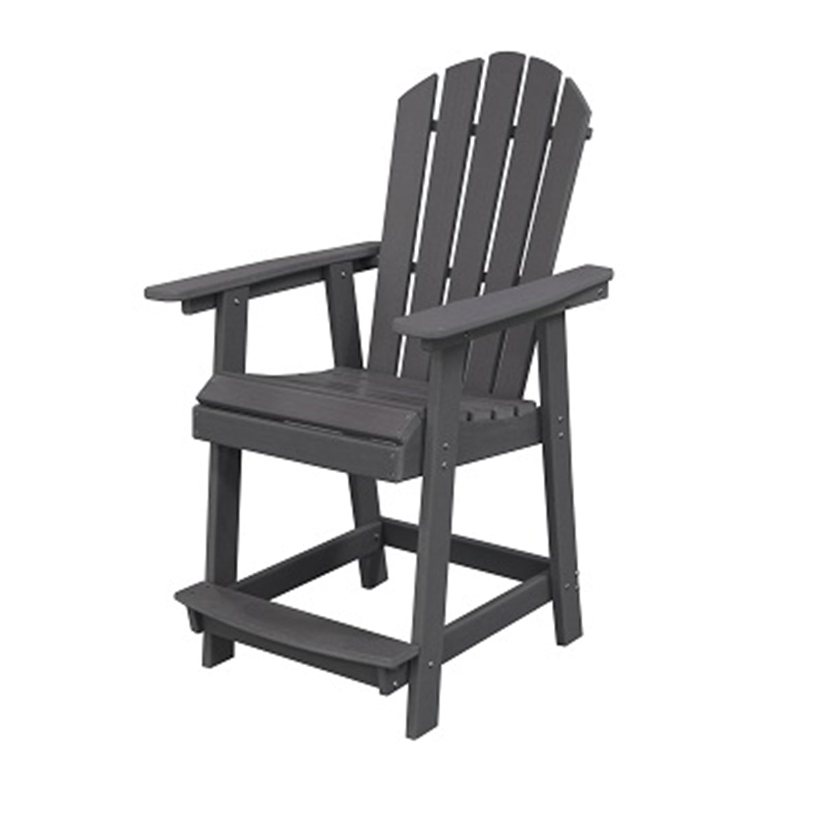 Taburete de Bar – 70 x 85 x 119 cm – Preto – HDPE