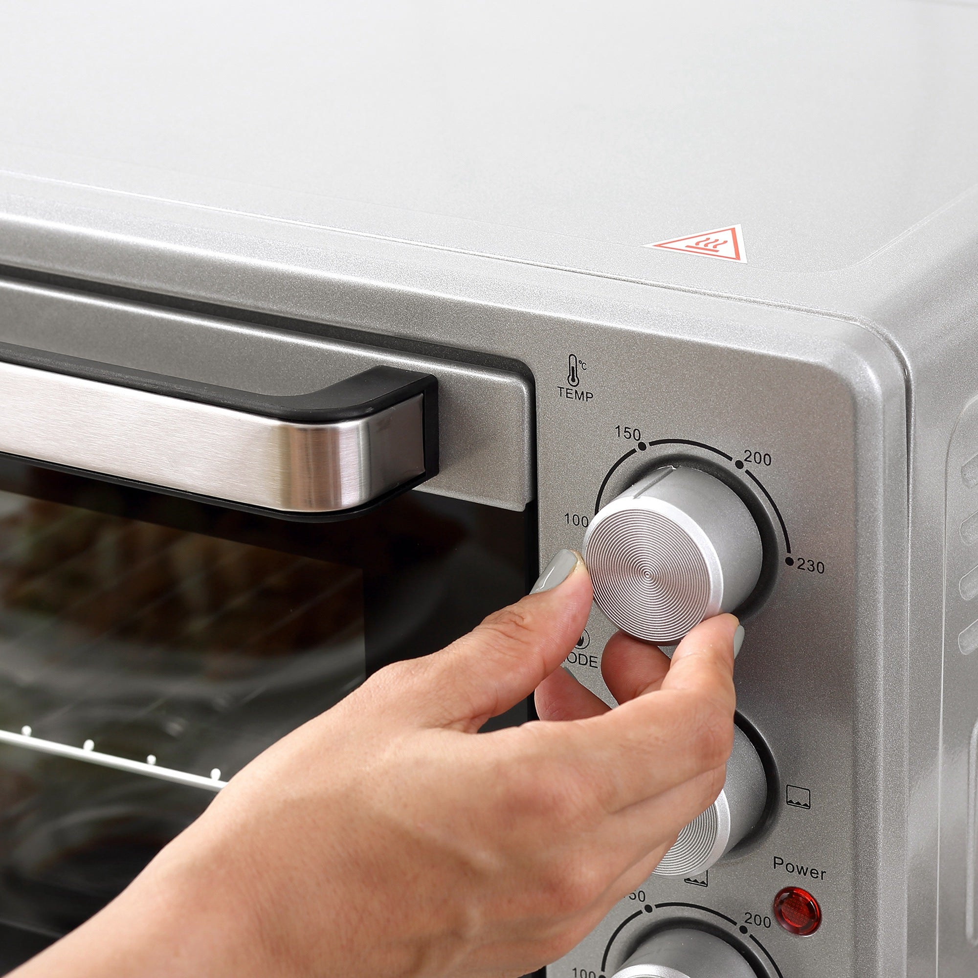 Mini Forno de Convecção 32L Prata 52,2x38,1x33,5 cm