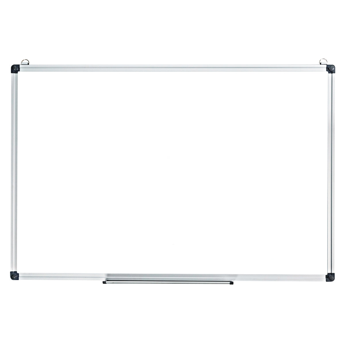 Pizarra Branca Magnética 70 cm x 50 cm com Bandeja Desmontável e Acessórios