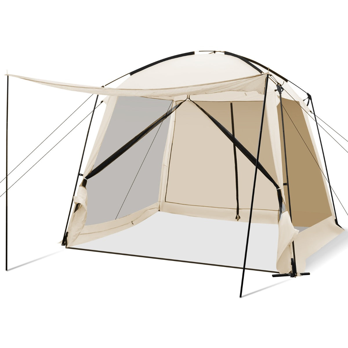 Tenda de Campismo – 440 x 304 x 250 cm – Bege