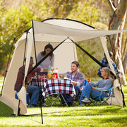 Tenda de Campismo – 440 x 304 x 250 cm – Bege