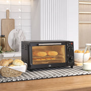Mini Forno Elétrico de Bancada 9L Preto 35x24,6x20 cm