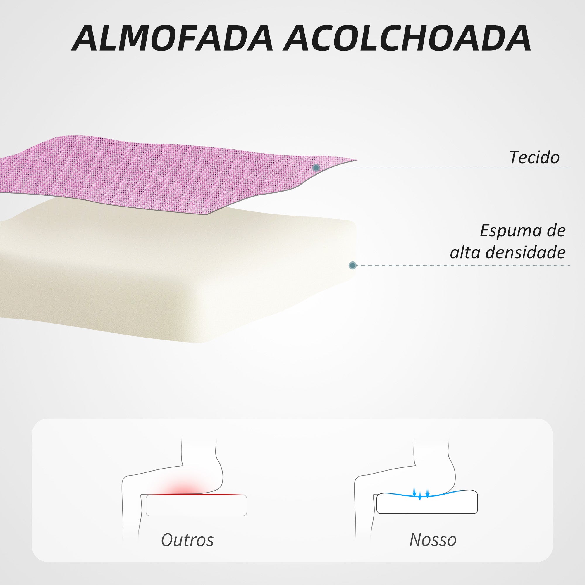 Cadeira de Escritório Rosa 53x43x85-93 cm - Conforto e Estilo para o seu Espaço de Trabalho